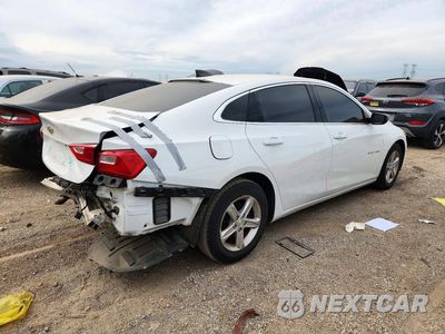 Trzecie zdjęcie samochodu z tyłu: 2019 CHEVROLET MALIBU LS VIN:1G1ZC5ST6KF213742 - miniatura
