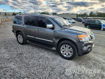 Czwarte zdjęcie samochodu z boku: 2015 NISSAN ARMADA PLATINUM VIN:5N1BA0NE2FN619345 - miniatura
