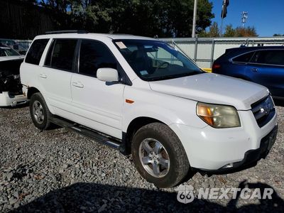 Czwarte zdjęcie samochodu z boku: 2006 HONDA PILOT EX VIN:2HKYF18586H509241 - miniatura