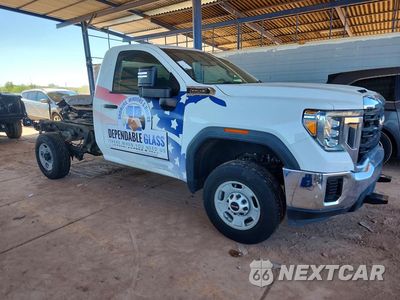 Czwarte zdjęcie samochodu z boku: 2022 GMC SIERRA C2500 HEAVY DUTY VIN:1GT08LE7XNF121767 - miniatura