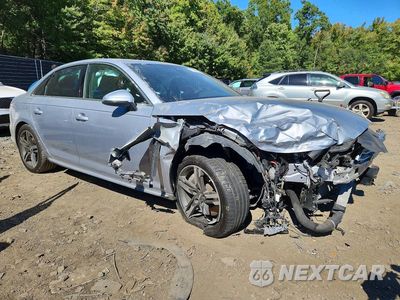 Czwarte zdjęcie samochodu z boku: 2018 AUDI A4 PREMIUM PLUS VIN:WAUENAF4XJA201002 - miniatura