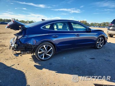Trzecie zdjęcie samochodu z tyłu: 2021 HYUNDAI SONATA SEL PLUS VIN:5NPEJ4J2XMH085965 - miniatura