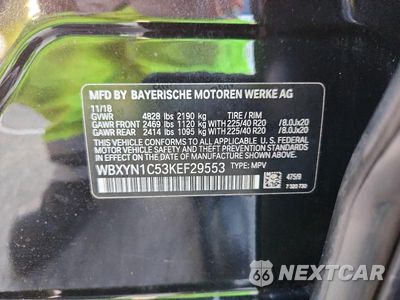 Zdjęcie 13 z 13 samochodu: 2019 BMW X2 M35I VIN:WBXYN1C53KEF29553 - miniatura