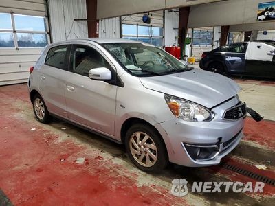 Czwarte zdjęcie samochodu z boku: 2020 MITSUBISHI MIRAGE SE VIN:ML32A4HJ6LH000216 - miniatura