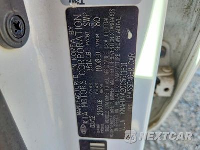 Zdjęcie 12 z 12 samochodu: 2012 KIA FORTE EX VIN:KNAFU4A20C5611611 - miniatura