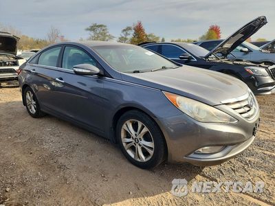 Czwarte zdjęcie samochodu z boku: 2011 HYUNDAI SONATA LIMITED 2.0T VIN:5NPEC4AB4BH289376 - miniatura