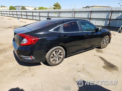 Trzecie zdjęcie samochodu z tyłu: 2017 HONDA CIVIC EX VIN:2HGFC2F71HH508181 - miniatura