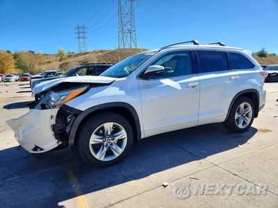2016 TOYOTA HIGHLANDER LIMITED 5TDDKRFH0GS330094 - główne zdjęcie licytacji z USA - miniatura