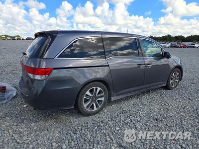 Trzecie zdjęcie samochodu z tyłu: 2016 HONDA ODYSSEY TOURING VIN:5FNRL5H98GB063163 - miniatura