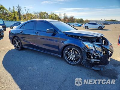 Czwarte zdjęcie samochodu z boku: 2018 MERCEDES-BENZ CLA 250 4MATIC VIN:WDDSJ4GB7JN559365 - miniatura