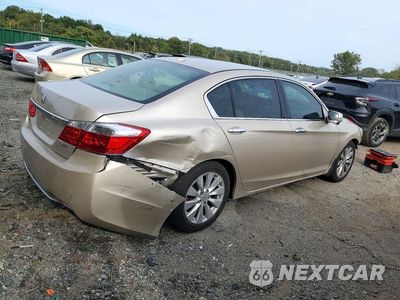 Trzecie zdjęcie samochodu z tyłu: 2014 HONDA ACCORD EXL VIN:1HGCR3F82EA028404 - miniatura