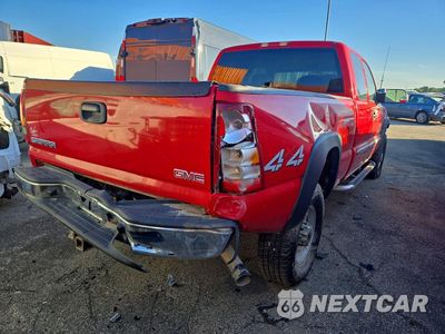 Trzecie zdjęcie samochodu z tyłu: 2003 GMC SIERRA K2500 HEAVY DUTY VIN:1GTHK29U43E373208 - miniatura