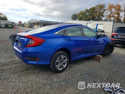 Trzecie zdjęcie samochodu z tyłu: 2017 HONDA CIVIC LX VIN:2HGFC2F52HH535744 - miniatura