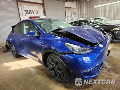Czwarte zdjęcie samochodu z boku: 2024 TESLA MODEL Y VIN:7SAYGDEE8RF160994 - miniatura