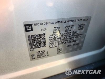 Zdjęcie 13 z 13 samochodu: 2019 GMC TERRAIN SLE VIN:3GKALMEV3KL352409 - miniatura