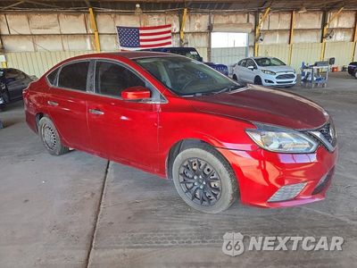 Czwarte zdjęcie samochodu z boku: 2017 NISSAN SENTRA SV VIN:3N1AB7AP6HY332662 - miniatura