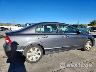 Trzecie zdjęcie samochodu z tyłu: 2011 HONDA CIVIC LX VIN:2HGFA1F56BH302795 - miniatura