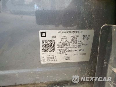 Zdjęcie 13 z 13 samochodu: 2021 CHEVROLET TRAVERSE LT VIN:1GNEVGKW5MJ175353 - miniatura