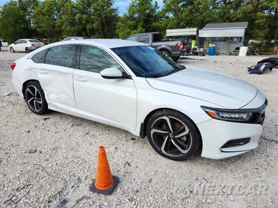 Czwarte zdjęcie samochodu z boku: 2020 HONDA ACCORD SPORT VIN:1HGCV1F32LA048248 - miniatura