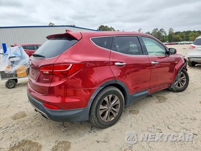 Trzecie zdjęcie samochodu z tyłu: 2013 HYUNDAI SANTA FE SPORT 2.4L VIN:5XYZT3LBXDG005428 - miniatura