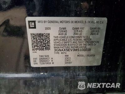 Zdjęcie 13 z 13 samochodu: 2021 CHEVROLET EQUINOX LS VIN:3GNAXSEV3MS108019 - miniatura