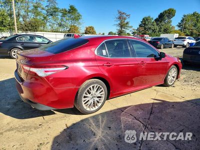Trzecie zdjęcie samochodu z tyłu: 2018 TOYOTA CAMRY XLE VIN:4T1B11HK7JU626507 - miniatura