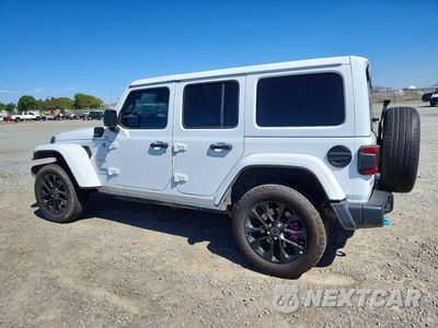 Drugie zdjęcie samochodu z przodu: 2024 JEEP WRANGLER SAHARA 4XE VIN:1C4RJXP69RW270071 - miniatura