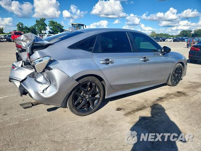 Trzecie zdjęcie samochodu z tyłu: 2023 HONDA CIVIC SPORT VIN:2HGFE2F59PH523390 - miniatura