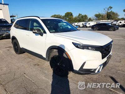 Czwarte zdjęcie samochodu z boku: 2023 HONDA CR-V SPORT TOURING VIN:7FARS6H92PE038062 - miniatura