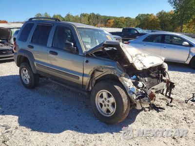 Czwarte zdjęcie samochodu z boku: 2007 JEEP LIBERTY SPORT VIN:1J4GL48K07W584100 - miniatura