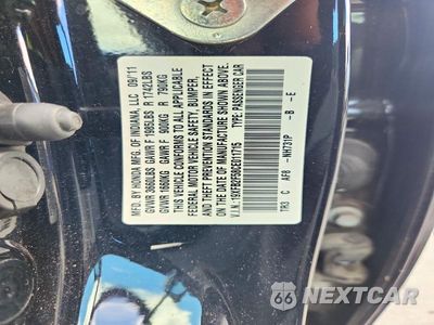 Zdjęcie 12 z 12 samochodu: 2012 HONDA CIVIC LX VIN:19XFB2F58CE011715 - miniatura