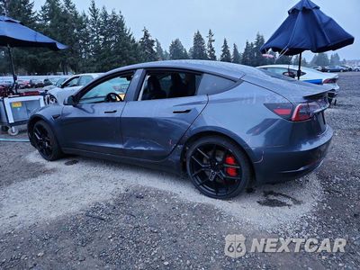 Drugie zdjęcie samochodu z przodu: 2023 TESLA MODEL 3 VIN:5YJ3E1EC2PF670491 - miniatura