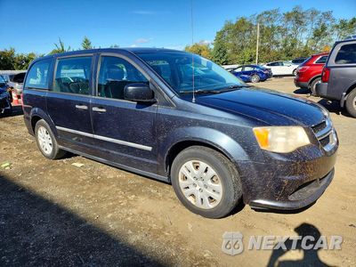 Czwarte zdjęcie samochodu z boku: 2013 DODGE GRAND CARAVAN SE VIN:2C4RDGBG2DR769027 - miniatura
