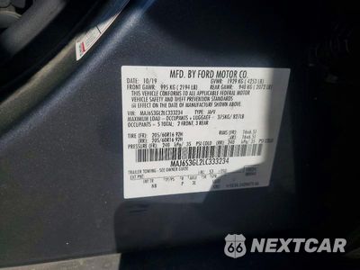 Zdjęcie 13 z 13 samochodu: 2020 FORD ECOSPORT SE VIN:MAJ6S3GL2LC333234 - miniatura