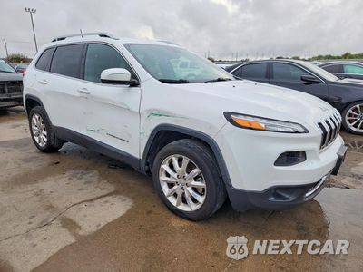 Czwarte zdjęcie samochodu z boku: 2017 JEEP CHEROKEE LIMITED VIN:1C4PJLDB8HW596394 - miniatura