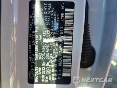 Zdjęcie 13 z 13 samochodu: 2019 HYUNDAI KONA SE VIN:KM8K1CAA5KU334840 - miniatura