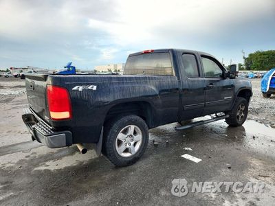Trzecie zdjęcie samochodu z tyłu: 2012 GMC SIERRA K1500 SLT VIN:1GTR2WE78CZ221940 - miniatura