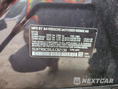 Zdjęcie 13 z 13 samochodu: 2018 BMW X3 XDRIVE30I VIN:5UXTR9C56JLC82130 - miniatura
