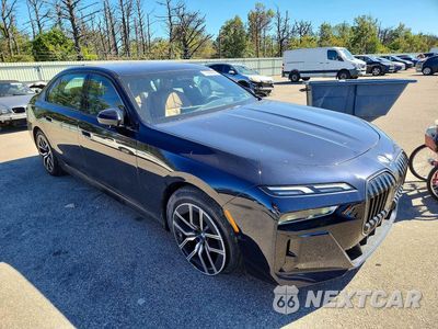Czwarte zdjęcie samochodu z boku: 2025 BMW 740 XI VIN:WBA33EH08SCV51068 - miniatura