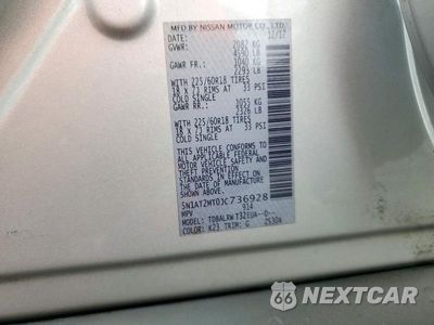 Zdjęcie 12 z 12 samochodu: 2018 NISSAN ROGUE SL VIN:5N1AT2MT0JC736928 - miniatura