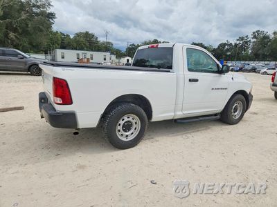 Trzecie zdjęcie samochodu z tyłu: 2012 DODGE RAM 1500 ST VIN:3C6JD6AK1CG148466 - miniatura