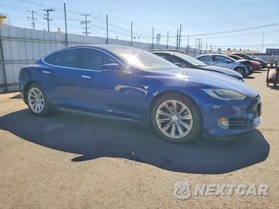 Czwarte zdjęcie samochodu z boku: 2017 TESLA MODEL S VIN:5YJSA1E12HF232898 - miniatura
