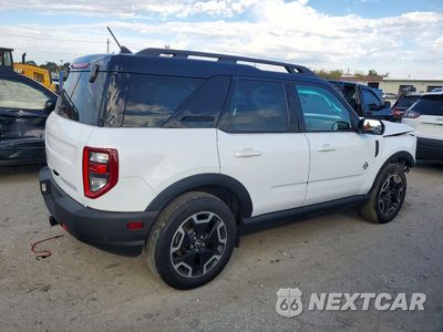 Trzecie zdjęcie samochodu z tyłu: 2023 FORD BRONCO SPORT OUTER BANKS VIN:3FMCR9C61PRD21526 - miniatura