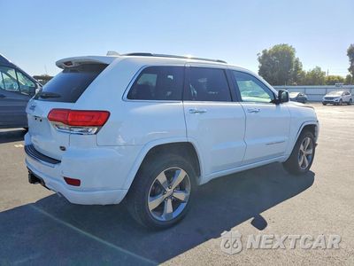 Trzecie zdjęcie samochodu z tyłu: 2015 JEEP GRAND CHEROKEE OVERLAND VIN:1C4RJFCG5FC229605 - miniatura