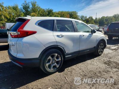 Trzecie zdjęcie samochodu z tyłu: 2017 HONDA CR-V EXL VIN:5J6RW2H89HL071391 - miniatura