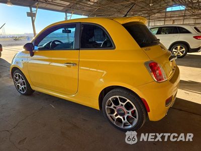Drugie zdjęcie samochodu z przodu: 2012 FIAT 500 SPORT VIN:3C3CFFBR7CT343278 - miniatura
