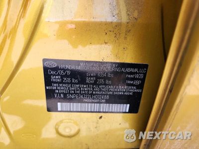 Zdjęcie 12 z 12 samochodu: 2020 HYUNDAI SONATA SEL PLUS VIN:5NPEJ4J22LH012488 - miniatura