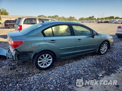 Trzecie zdjęcie samochodu z tyłu: 2014 SUBARU IMPREZA PREMIUM VIN:JF1GJAC68EH020447 - miniatura