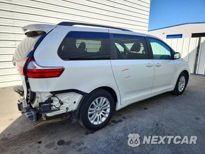 Trzecie zdjęcie samochodu z tyłu: 2015 TOYOTA SIENNA XLE 8-PASSENGER VIN:5TDYK3DCXFS627684 - miniatura