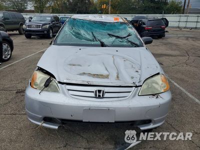 Piąte zdjęcie samochodu w środku: 2002 HONDA CIVIC LX VIN:1HGES16582L062970 - miniatura